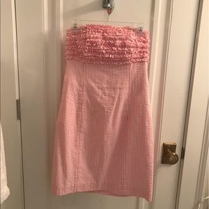 🎀LILY PULITZER PINK SEERSUCKER DRESS🎀